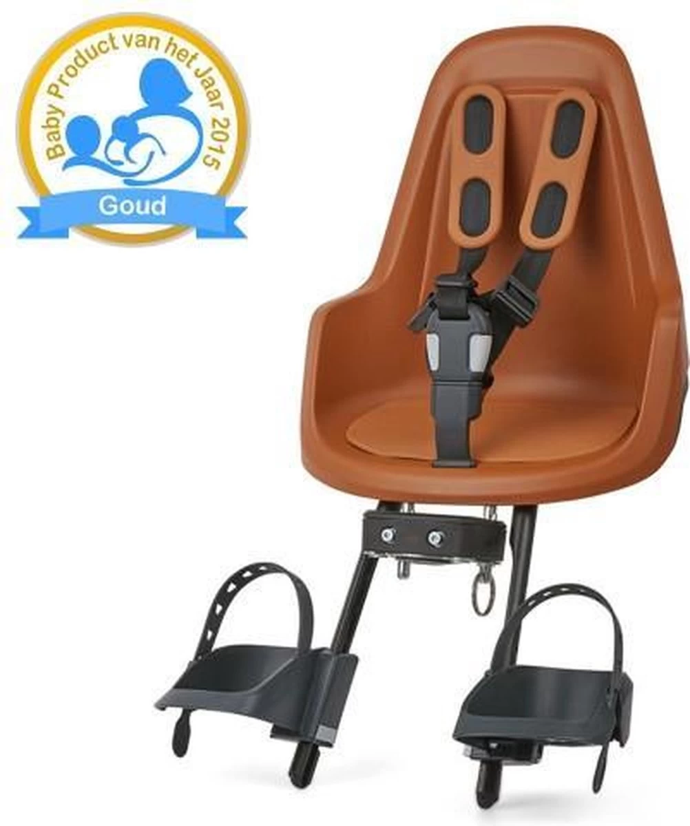 Bobike One Mini Fietsstoeltje Voor - Choc Brown 15 Bobike One Mini Fietsstoeltje Voor - Choc Brown - Afbeelding 15