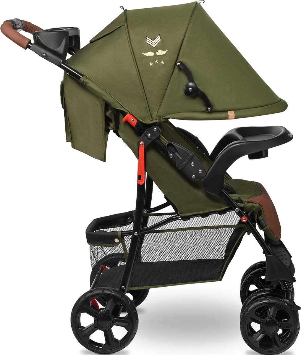 Lionelo Emma Plus - Buggy - Lichte - 5-punts Gordel - Tot 15kg 6 Lionelo Emma Plus - Buggy - Lichte - 5-punts Gordel - Tot 15kg - Afbeelding 6