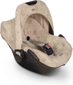 Dooky Seat Cover 0+ Autostoelhoes - Romantic Leaves Black -Kinderwagens Kortingswinkel 1028x1200 3