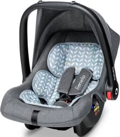 Lionelo Noa Plus - Autostoeltje - Lichtgewicht Constructie - Draagfunctie - Praktische Luifel