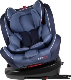 Carkids Verstelbaar Kinderautostoeltje Blauw | Kinderautostoel Groep 0+/1/2/3 Met Isofix En Top Tether Connector | Kinderen Tot 12 Jaar | Tot 36 Kg -Kinderwagens Kortingswinkel 1067x1200