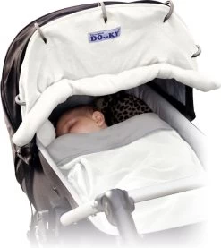 Dooky Universal Cover Zonnescherm Kinderwagen - Crème -Kinderwagens Kortingswinkel 1069x1200 1