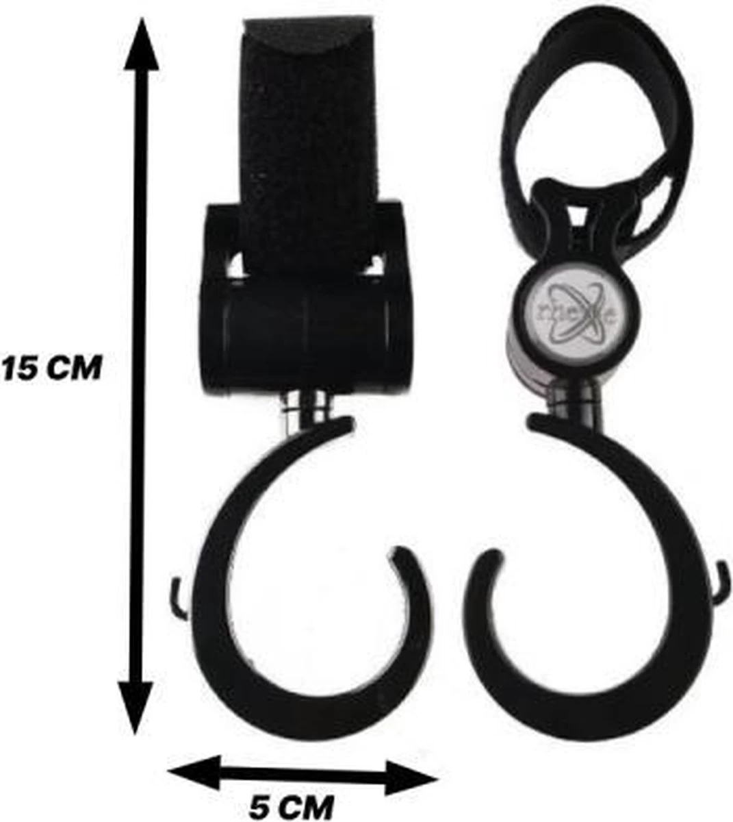 Kinderwagen Tassenhaakjes - Buggy Haakjes - Babywagen - Haakjes Voor Tassen - Set Van 2 - Rheme 7 Kinderwagen Tassenhaakjes - Buggy Haakjes - Babywagen - Haakjes Voor Tassen - Set Van 2 - Rheme - Afbeelding 7