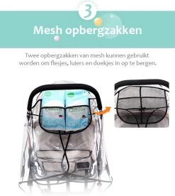 Achilles Universele Regenhoes Kinderwagen (2023 Model)– Buggy Hoes Universeel – Tegen Regen & Miezer -Kinderwagens Kortingswinkel 1073x1200 1