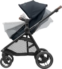 Maxi-Cosi Zelia³ Kinderwagen - Essential Graphite (zwart Frame + Bruin Leer) -Kinderwagens Kortingswinkel 1076x1200 2