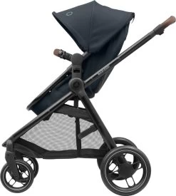 Maxi-Cosi Zelia³ Kinderwagen - Essential Graphite (zwart Frame + Bruin Leer) -Kinderwagens Kortingswinkel 1077x1200 2