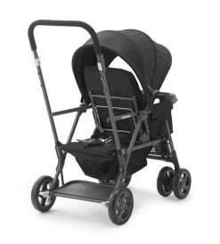 Joovy Caboose Too Dubbele Kinderwagen - Zwart - Duo Buggy -Kinderwagens Kortingswinkel 1084x1200 2