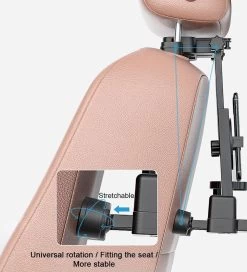 Multifunctionele Auto Tafel Voor Laptop Achterbank Snacks Fast Food Eetbak Drinken Computer Stoel Eettafel Beker Hoofdsteun Houder Klaptafel Stand Voor Telefoon & Tablet IPad -Kinderwagens Kortingswinkel 1090x1200 3