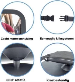 Baby Auto Spiegel Voor De Achterbank - Baby Spiegel Auto -Kinderwagens Kortingswinkel 1090x1200 5
