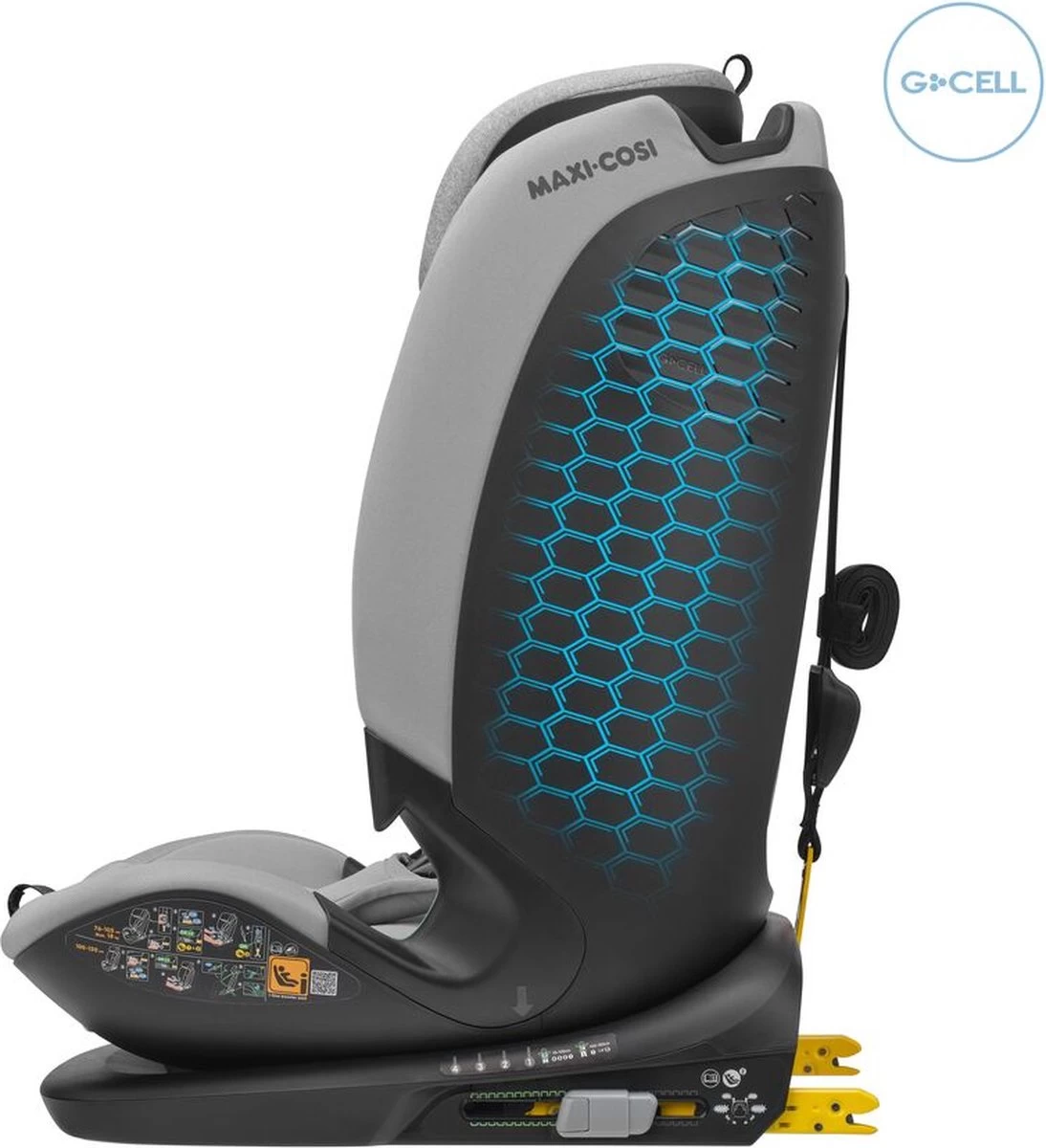 Maxi-Cosi Titan Plus I-Size Autostoeltje - Authentic Grey - Vanaf Ca. 15 Maanden Tot 12 Jaar 3 Maxi-Cosi Titan Plus I-Size Autostoeltje - Authentic Grey - Vanaf Ca. 15 Maanden Tot 12 Jaar - Afbeelding 3