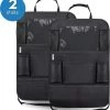 Tenify Premium Luxe & Stevige Auto Organizer Met Tablet Houder - Set Van 2 - Extra Opbergruimte - Beschermer - Autostoel - Accessories