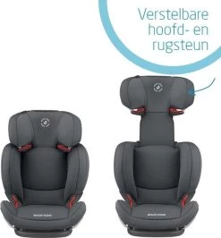 Maxi-Cosi Rodifix AirProtect® Autostoeltje - Authentic Graphite -Kinderwagens Kortingswinkel 1116x1200