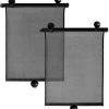 Zonnescherm Auto - Zonwering - Zijruit - UV Protectie - 2 Stuks - Oprolbaar - Rheme