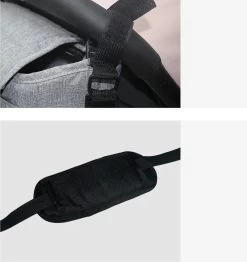 3 In 1 Kinderwagen Tas Universele Wandelwagen | Luiertas Draagtas Reistas Met Fles En Bekerhouder | - Zwart 14 3 In 1 Kinderwagen Tas Universele Wandelwagen | Luiertas Draagtas Reistas Met Fles En Bekerhouder | - Zwart -Kinderwagens Kortingswinkel 1133x1200