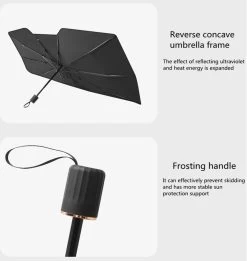 TDR - Zonnescherm / Autoparaplu - Binnenkant Voorruit Auto - Opvouwbaar - Hitte En UV Bescherming - 122 X 65 Cm -Kinderwagens Kortingswinkel 1135x1200 4