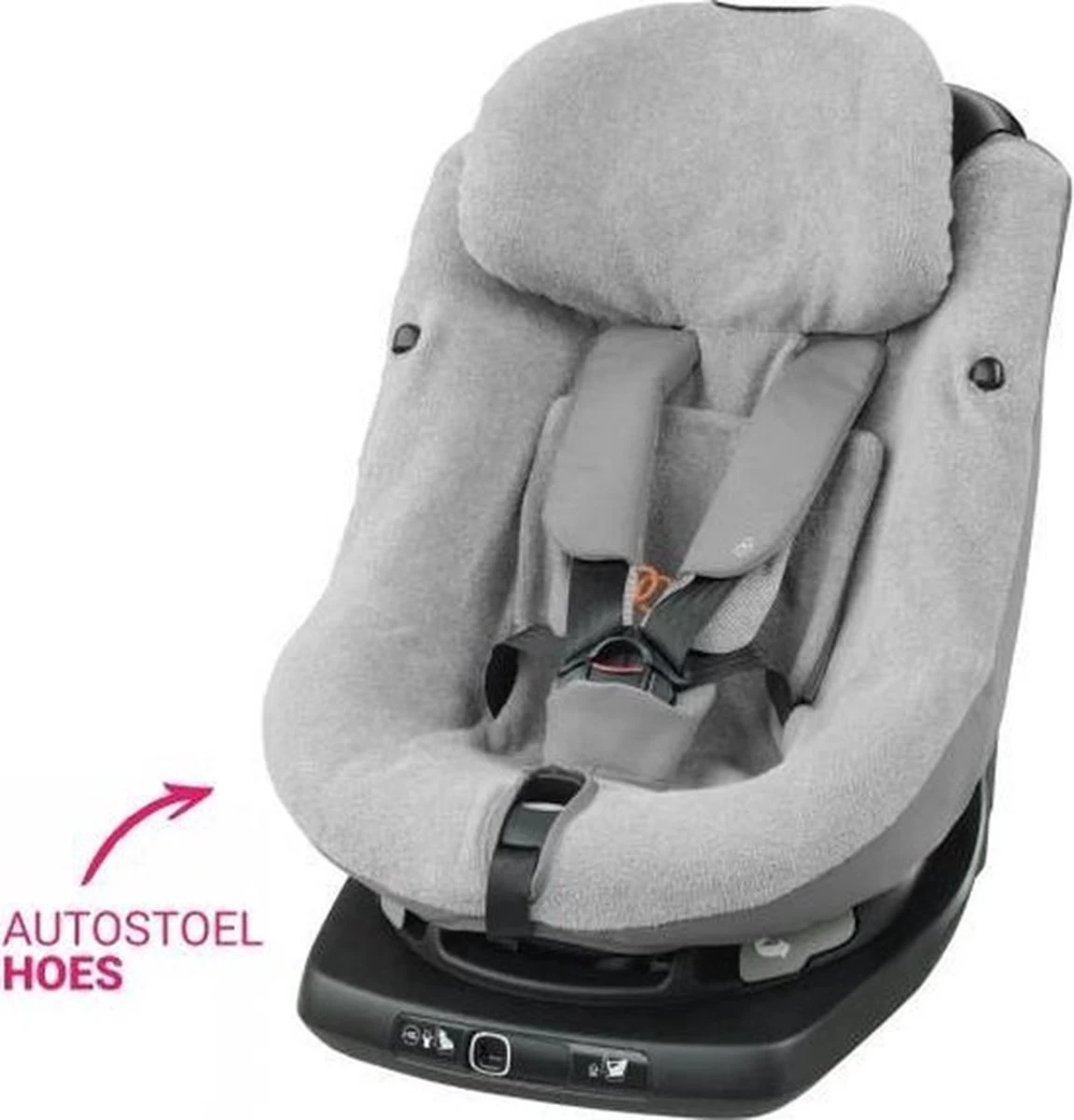 Maxi-Cosi AxissFix Autostoeltjes Zomerhoes - Fresh Grey 3 Maxi-Cosi AxissFix Autostoeltjes Zomerhoes - Fresh Grey - Afbeelding 3