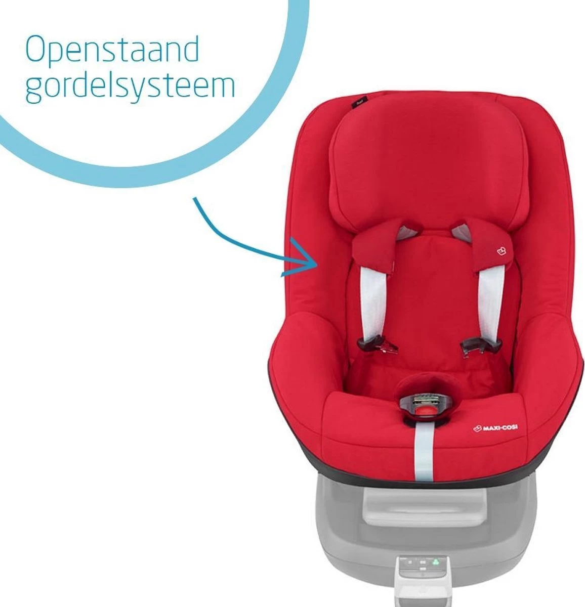 Maxi-Cosi Pearl Autostoeltje - Vivid Red 3 Maxi-Cosi Pearl Autostoeltje - Vivid Red - Afbeelding 3