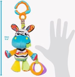 Playgro Zoe Zebra Hangspeeltje P0186979 -Kinderwagens Kortingswinkel 1157x1200