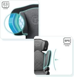 Kinderkraft Xpand Black 15-36 Kg Isofix Autostoel XPANBLK -Kinderwagens Kortingswinkel 1160x1200