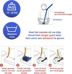 YourGoods Zitverhoger Auto - Stoelverhoger - Wasbare Hoes - Zwart 11 YourGoods Zitverhoger Auto - Stoelverhoger - Wasbare Hoes - Zwart -Kinderwagens Kortingswinkel 1166x1200
