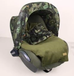 Ukje Autostoelhoes - Geschikt Voor Maxi Cosi Cabriofix Pebble Citi - Maxi Cosi Hoes - Groen -Kinderwagens Kortingswinkel 1167x1200