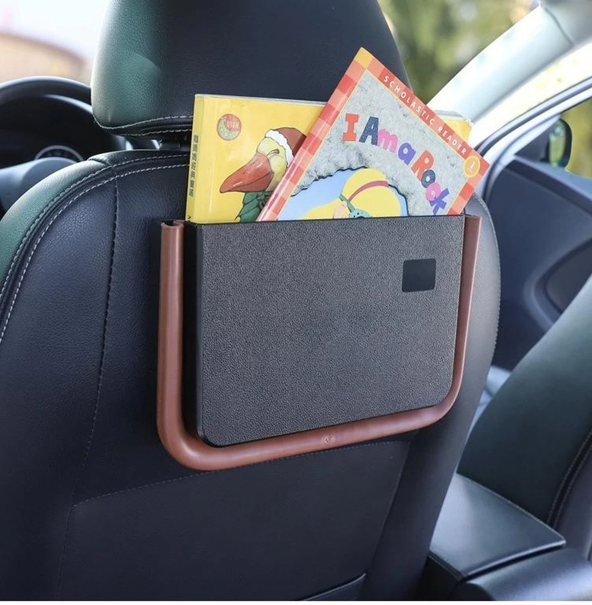 Nixnix - Autostoel Organizer - Achterbank - Opbergvak - Kinderen - Op Reis - Opvouwbaar 2 Nixnix - Autostoel Organizer - Achterbank - Opbergvak - Kinderen - Op Reis - Opvouwbaar - Afbeelding 2