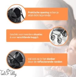 Universele Regenhoes Kinderwagen Met Kijkvenster – Buggy Hoes Universeel – Tegen Regen En Miezer Buggy – Doorzichtig -Kinderwagens Kortingswinkel 1177x1200