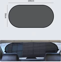 Zonnescherm Auto Baby - Zonwering Auto Met Zuignappen - Zonnescherm Auto Zwart - Auto Accessoires - Auto Accessories - 100x50 Centimeter - Cadeautje -Kinderwagens Kortingswinkel 1184x1200 3