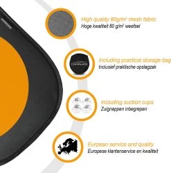 Zonnescherm Auto Baby - UV Protectie - Zonwering Auto Zijruit - Zonwering Raam - Zonnescherm Auto Zuiruit - Zonnescherm Auto Kind - Auto Zonnescherm Baby -Kinderwagens Kortingswinkel 1190x1200 4