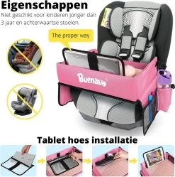 Premium Reistafel Voor Kinderen - Inclusief Tablethouder + Gratis Draagtas En Potloden - Auto Organizer - Playtray - Opvouwbaar - Speeltafel Auto - Tekentafel Auto - Roze 8 Premium Reistafel Voor Kinderen - Inclusief Tablethouder + Gratis Draagtas En Potloden - Auto Organizer - Playtray - Opvouwbaar - Speeltafel Auto - Tekentafel Auto - Roze -Kinderwagens Kortingswinkel 1191x1200 3