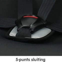 Nania RACER ECO - Meegroei Autostoel Groep 1/2/3 - Van 9 Tot 36 Kg - Zwart Autostoeltje -Kinderwagens Kortingswinkel 1192x1200