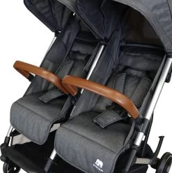 Deryan Luxe Rolo X2 Dubbele Buggy - Duo Buggy - Grijs 19 Deryan Luxe Rolo X2 Dubbele Buggy - Duo Buggy - Grijs -Kinderwagens Kortingswinkel 1196x1200 6
