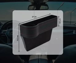 MOVENDO® - Luxe Auto Organizer Bestuurder En Bijrijder - Autostoel Opbergdoos Met Bekerhouder - Opbergen Auto Accessoires - Auto Accessories - Smartphone Telefoon Houder Geschikt Voor Tablet IPad Samsung Tab En Nintendo Switch - Cadeautje -Kinderwagens Kortingswinkel 1200x1000 12
