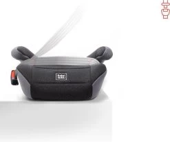 Babyauto Zitverhoger Vista Fix Booster Groep 3 Isofix Stoelverhoger - Grijs -Kinderwagens Kortingswinkel 1200x1000