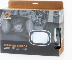 A3 Baby & Kids Autospiegel Met LED Verlichting 64651 -Kinderwagens Kortingswinkel 1200x1001 2
