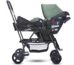 Joovy Caboose Too Dubbele Kinderwagen - Zwart - Duo Buggy -Kinderwagens Kortingswinkel 1200x1043 2
