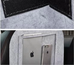 Case2go - Auto Organizer Met Tablet Houder - Autostoel Organizer Met Telefoonhouder En Bekerhouder Auto - Donker Grijs -Kinderwagens Kortingswinkel 1200x1047 4