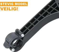 Merkloos Happyment® Universeel Meerijdplankje - Met Zitting - Voor Kinderwagen - Buggyboard - Zwart -Kinderwagens Kortingswinkel 1200x1060