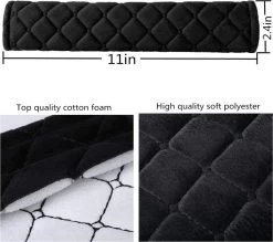 Merkloos Gordelbeschermer Sets Zwart Auto Autostoel Vrachtwagen Safety Belt Cushion Pads 10 Merkloos Gordelbeschermer Sets Zwart Auto Autostoel Vrachtwagen Safety Belt Cushion Pads -Kinderwagens Kortingswinkel 1200x1063