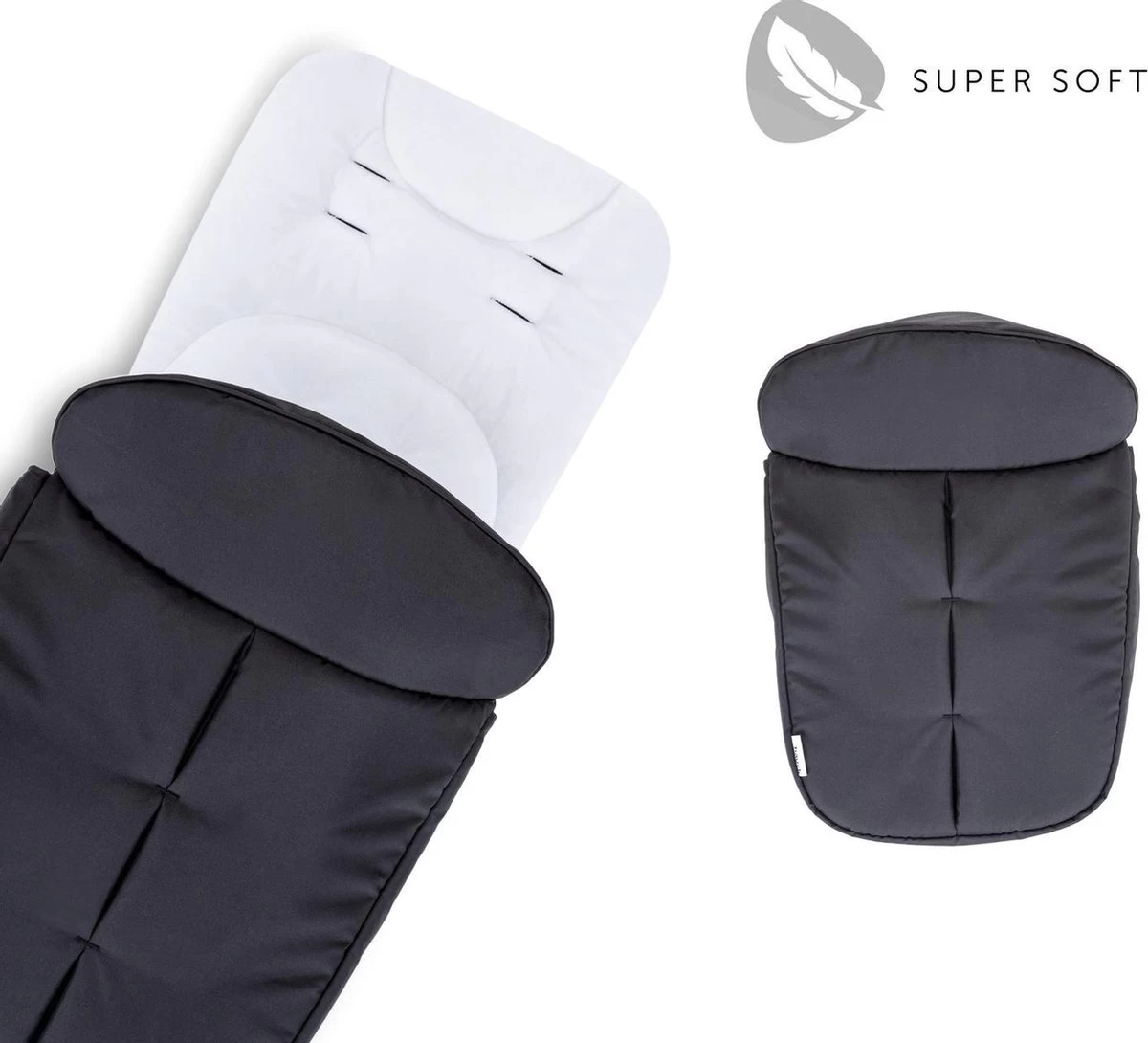 Hauck Pacific 3 Shop N Drive Kinderwagen - Caviar 5 Hauck Pacific 3 Shop N Drive Kinderwagen - Caviar - Afbeelding 5