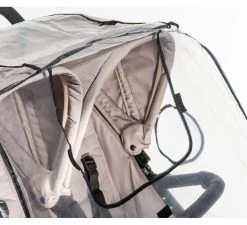 Reer - Regenhoes Tweelingwagen - Regenscherm Voor Dubbele Buggy En Kinderwagen - Hoes Voor Duo Buggy, Duowagen, Duo Kinderwagen - RainCover Twin -Kinderwagens Kortingswinkel 1200x1092