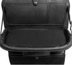 RAMBUX® - Autostoel Organizer Met Tray - Organizer Auto Stoelhoes Met Uitklapbare Tafel - Duurzaam Mat Zwart PU Leer Kunstleer - Tablethouder - Telefoonhouder - Fleshouder -Kinderwagens Kortingswinkel 1200x1093 1