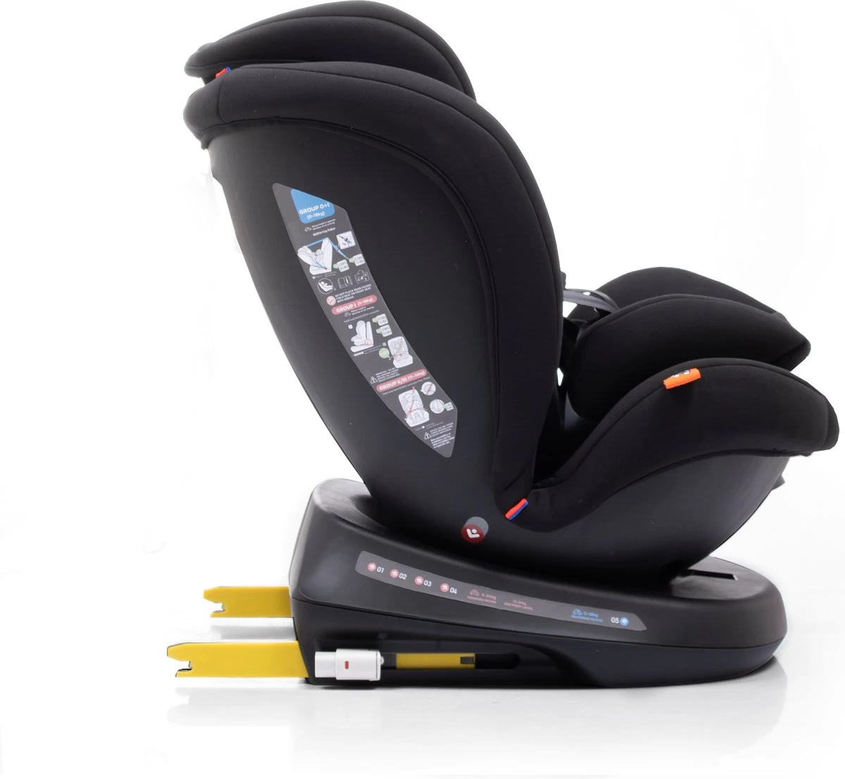 Autostoel Babyauto Rodia 360° Met Isofix - Groep 0+/1/2/3 Zwart (0-36kg) 6 Autostoel Babyauto Rodia 360° Met Isofix - Groep 0+/1/2/3 Zwart (0-36kg) - Afbeelding 6