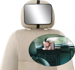 Autospiegel Baby - Achteruitkijkspiegel - Baby Autospiegel - Babyspiegel Auto - Baby Veiligheid - Kinderspiegel - Baby Auto - Zwart -Kinderwagens Kortingswinkel 1200x1116 3