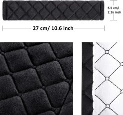 BOTC Gordelhoezen - Schouderhoezen - Gordelkussen - Auto Gordel Beschermer - 2 Stuks Gordelbeschermer - Universele Autogordel Cover -Kinderwagens Kortingswinkel 1200x1124 5