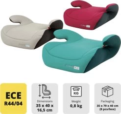 FreeON Booster - Zitverhoger Mars Red (15-36kg) -Kinderwagens Kortingswinkel 1200x1135