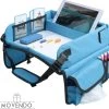 ‘’MOVENDO’’ Reistafel Voor Auto Kinderen – Autotafel – Speeltafel Auto – Travel Tray – Tekentafel – Opvouwbaar Met Tablethouder - Blauw