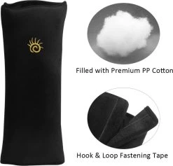 Gordelbeschermer Zwart Auto - Gordelkussen Kind - Slaapkussen - Nekkussen Kind Auto - Autogordel Kussen - Autogordel Beschermer - Auto Accessoires - Auto Accessories Interieur - 2 Stuks -Kinderwagens Kortingswinkel 1200x1151 2