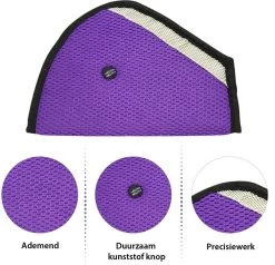 Doodadeals® Autogordel Beschermer - Paars - Gordelhoes Kinderen - Autogordel Beschermers Kind - Gordelbeschermer Auto 8 Doodadeals® Autogordel Beschermer - Paars - Gordelhoes Kinderen - Autogordel Beschermers Kind - Gordelbeschermer Auto -Kinderwagens Kortingswinkel 1200x1155 4
