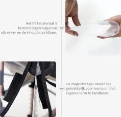 Achilles Universele Regenhoes Kinderwagen (2023 Model)– Buggy Hoes Universeel – Tegen Regen & Miezer -Kinderwagens Kortingswinkel 1200x1162 1